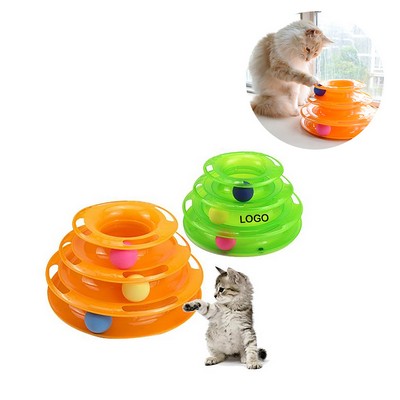 Circular Cat Turntable
