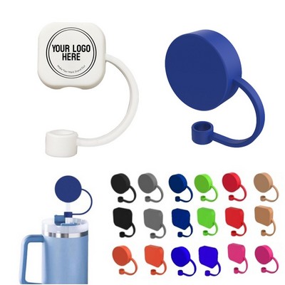 0.4'' Silicone Straw Topper For 40oz Tumblers Straws