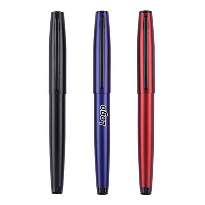 Matte Finish Metal Gel Pen for Business and Office Use