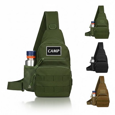 Outdoor 800D Oxford Molle Tactical Sling Bag