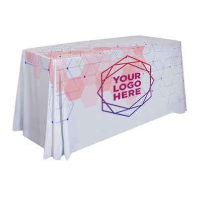 4' Wrinkle-Free Scuba Table Throw - Dye Sublimation Print