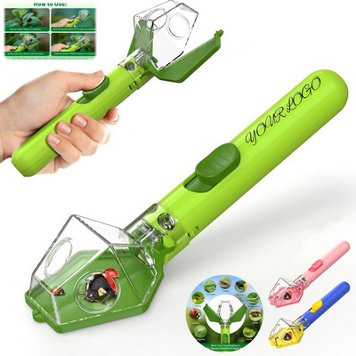 Portable Bug Catcher With 6X Magnifier For Kids