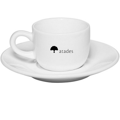 2.5 oz. Porcelain Espresso Cups with Saucer