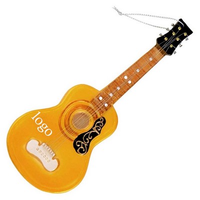 Guitar Glass Ornament
