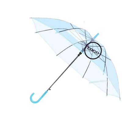 Auto Open Clear Umbrella