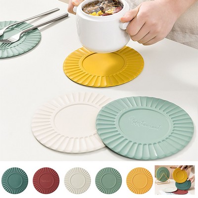 Heat Resistant Non-Slip Silicone Trivet Mats