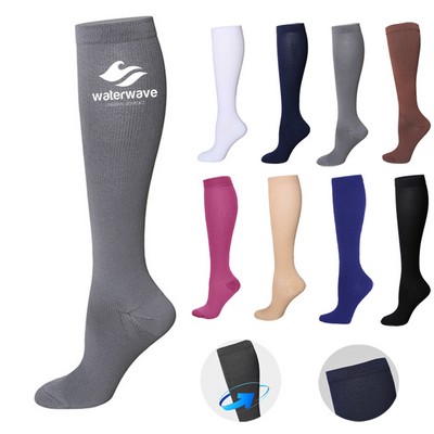Nylon Knee High Compression Socks