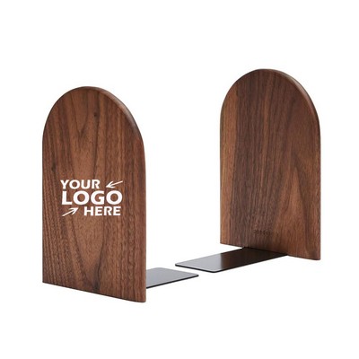 Rectangle Walnut Wood Bookend