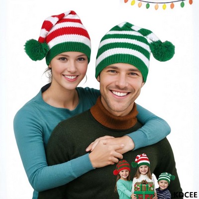 Christmas Knitted Elf Hats