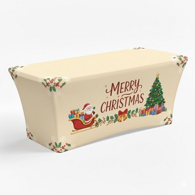 Professional 6' Spandex Stretch Table Cloth