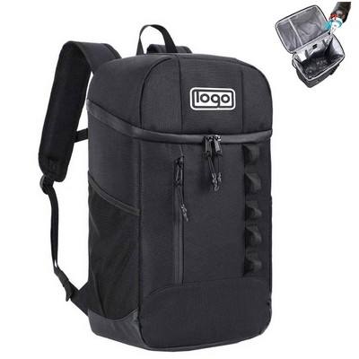 Nylon Large-Capacity Cooler Insulated Backpack