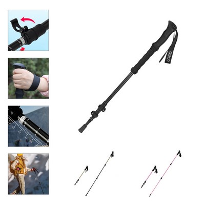 Carbon Fiber Telescopic Trekking Pole