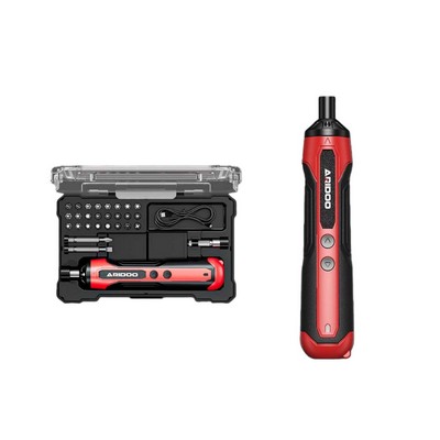Electric screwdriver set,26 bits,magnetic cap,rechargeable cordless screwdriver,high torque 4 Nm