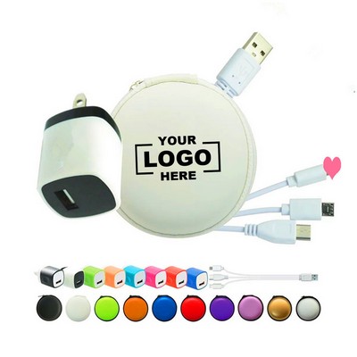 Fast Charge 3-in-1 Braided Cable Travel Set