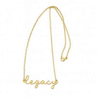 Script Name Necklace