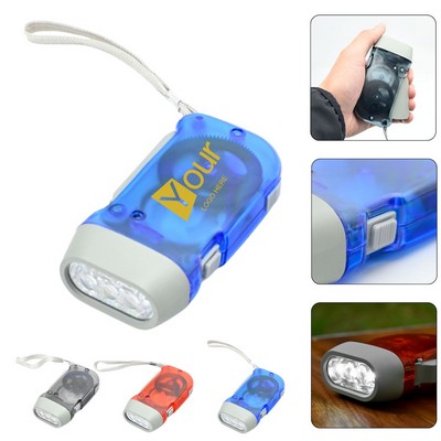 Hand Crank Flashlight