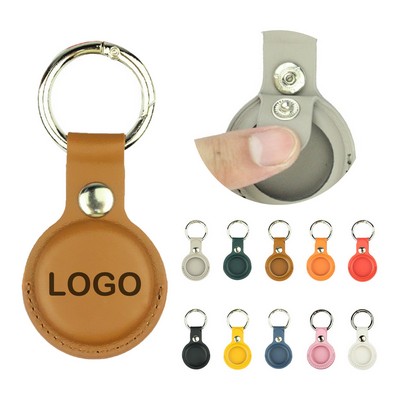 Leather AirTag Holder