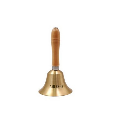 Elegant Solid Brass Hand Bell