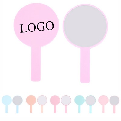 Small Handheld Round Mirrors