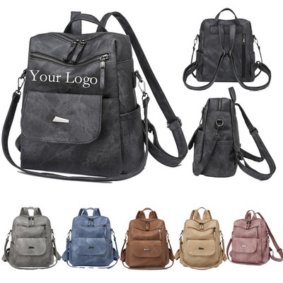 Leisure Leather Backpack