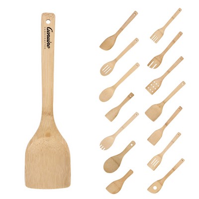 Organic Bamboo Kitchen Utensil Set