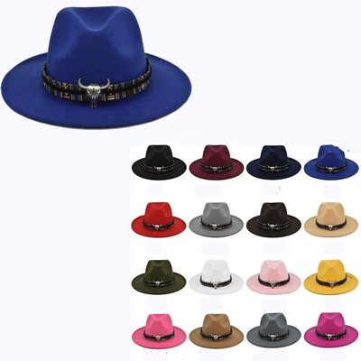 Bull Head Logo Cowboy Cap