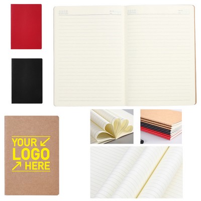 A5 Kraft Cover Lined Notebook