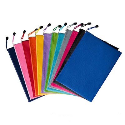 A5 Zippered Waterproof Nylon Paper Folders