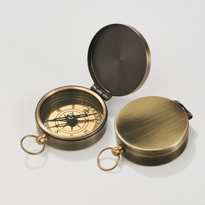 Vintage Metal Compass