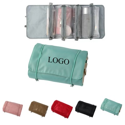 4-in-1 Detachable Folding Travel Makeup Bag