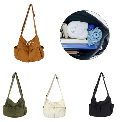 Canvas Messenger Bag