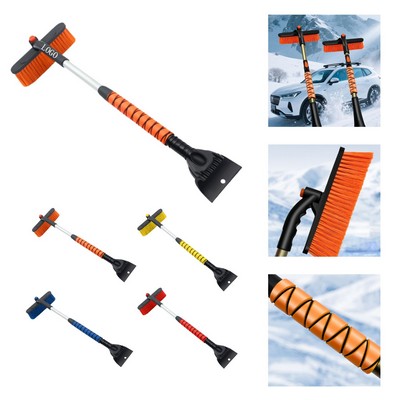 Car Retractable Snow Brush Shovel