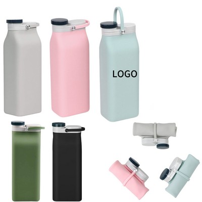 Collapsible Silicone Water Bottle