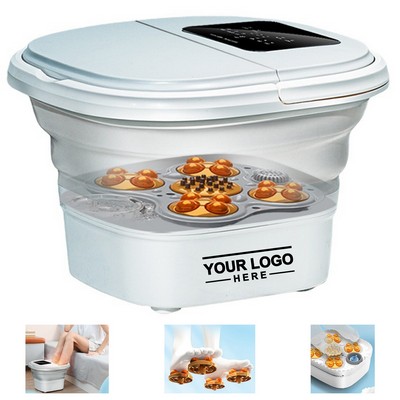 Folding Electric Foot Spa with Automatic Massage