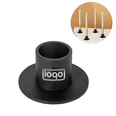 Retro Iron Candle Holder