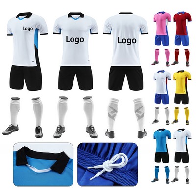 Custom Football Jersey Kit For Team Training And Matches