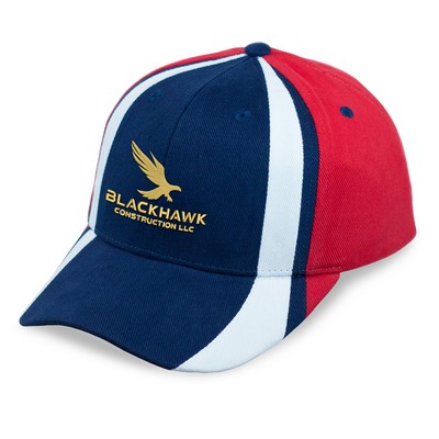 Merrimack Hat Co.® Patriot Victory Hat - Red-White-Blue