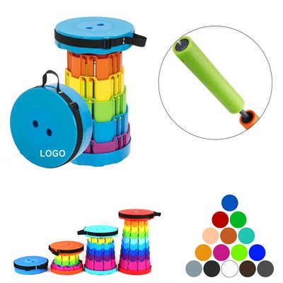 Retractable Folding Rainbow Stool