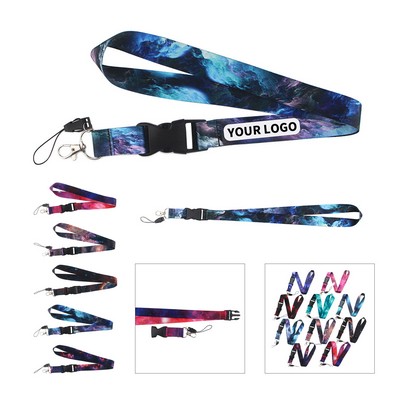 Polyester Breakaway Lanyard With Snap Hook