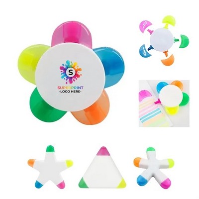 Flower Shape Highlighter Pen