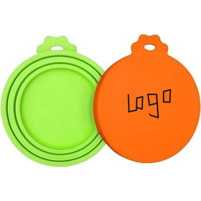 Custom Silicone Pet Can Food Lids Fit Most Standard Size Cans
