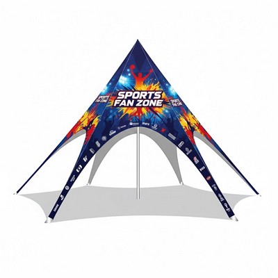 20' Sky Star Tent with Full Sublimation Printing