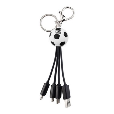 Soccer Style 3" 1 USB Adapter