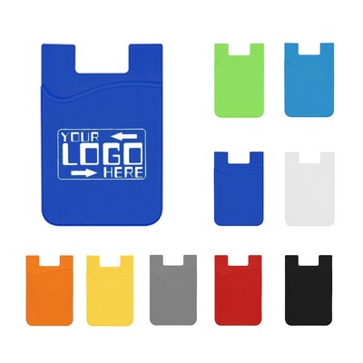 Silicone Smart Phone Wallet Holder