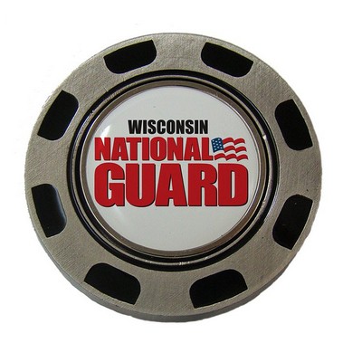 Metal Poker Chip (Removable Marker)