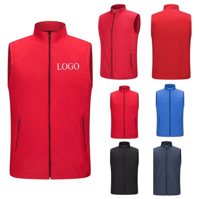 Men's Lightweight Fleece Vest (S-5XL)