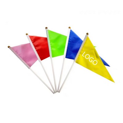 Triangular Hand Held Flag