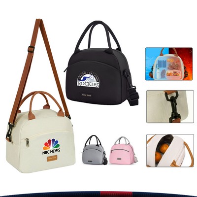 Wemsy Crossbody PEVA Lunch Cooler Bag