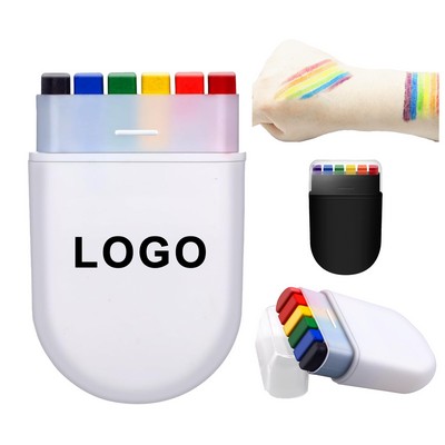 Rainbow Face Body Paint