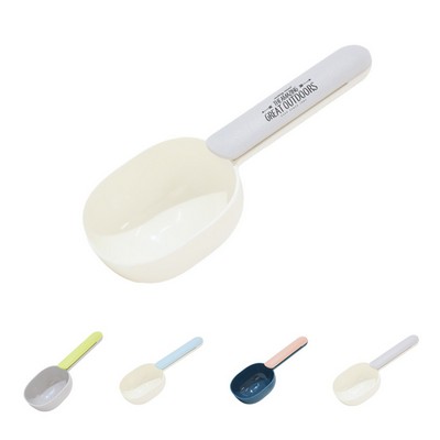 Food Scooper with Sealing Clip
